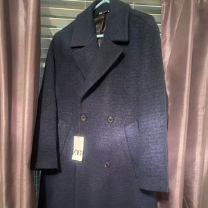 Wool Blend Oversized Coat